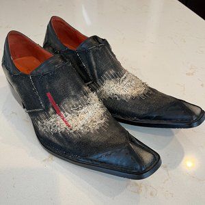 Robert Wayne Men's Mixed Media Loafers Size 11